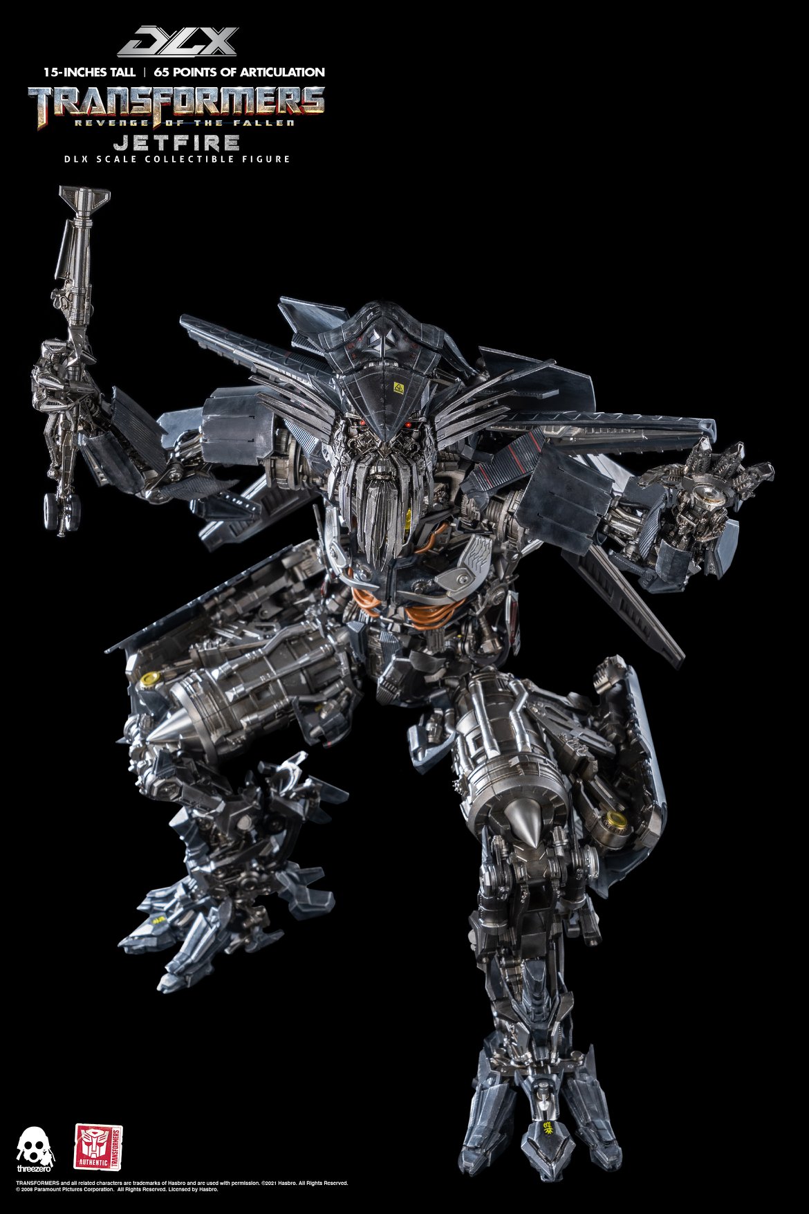 threezero Transformers ROTF DLX Jetfire Combined Mode Details and